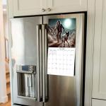 2026 Cryptids Monthly Wall Calendar | Monsters Gift Calendar 2025-2026