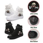 DHSPKN Anime Mha Canvas Shoes Deku Izuku Todoroki Sneakers Anime Cosplay High top Canvas Shoes