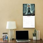 2026 Cryptids Monthly Wall Calendar | Monsters Gift Calendar 2025-2026