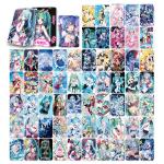 92Pcs/Set Anime Hatsune Miku Lomo Card Kawaii Photocard HD Print Cartoon Photo Card Game Fans Collection Toy Kids Birthday Gift