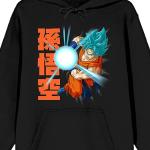 Bioworld Dragon Ball Super Super Saiyan Adult Black Hoodie-Large