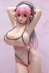 Zatanend Ecchi Figure Super Pink Girl(Pro Soft Ver.),Waifu Girl Hentaii.Sexy Anime +18 Uncensored for Adult Collection Gift Model Toys No Box