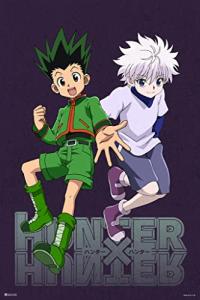 Hunter X Hunter Anime Merch Movie Posters Graphic Gon Killua Wall Art Manga Series TV Show Kids Bedroom Home Decorations Birthday Gift Cool Wall Art Print Poster 12x18