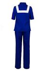 ZEROGOO Anime Mha Bnha Cosplay Costume Uniform Outfit with 3 Keychains Halloween (Blue, Medium)