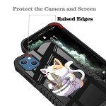 Kawaii Anime Cat iPhone 15 Case - Shockproof Design