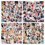 Mixed Japanese Anime Stickers for Water Bottle,200Pcs Kids Manga Sticker Mixed Pack,Cartoon Characters Stickers Movie Decorative Sticker for Kids Teens Adults,Waterproof Decals for Laptop,Phone Case