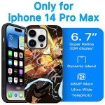 Anime Motion Magnetic Phone Case for iPhone 14 Pro Max