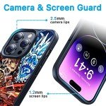 Anime Motion Magnetic Phone Case for iPhone 14 Pro Max