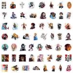 Mixed Japanese Anime Stickers for Water Bottle,200Pcs Kids Manga Sticker Mixed Pack,Cartoon Characters Stickers Movie Decorative Sticker for Kids Teens Adults,Waterproof Decals for Laptop,Phone Case