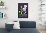 Hunter X Hunter Anime Merch Movie Posters Graphic Gon Killua Wall Art Manga Series TV Show Kids Bedroom Home Decorations Birthday Gift Cool Wall Art Print Poster 12x18