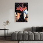 Berserk Guts and Griffith HD Canvas Poster