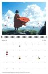 2026 Anime Life Wall Calendar by Kaleidoscope Artisan – A Year of Captivating Anime Art with Holidays (Classic Mid-Fold, Large 11”x17” Display Size)