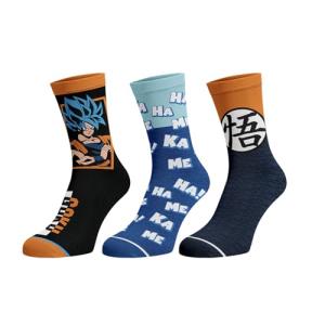 Dragon Ball Z Broly 3-Pack Crew Socks