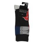 Naruto Shippuden Red Cloud Justice Crew Socks