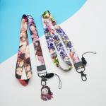 Kawaii Anime Card Holder with 2 Lanyards