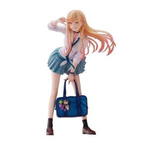 QAHEART 1/7 Scale Kitagawa Marin Figure Anime Dress Up Figure Model Statue, 21cm Take Photo Pose, PVC Handmade Collectible Desktop Display Decoration