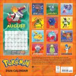 Pokémon 2026 Wall Calendar