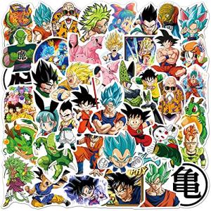 Super Anime Stickers for Kids,50pcs Popular Classic Anime Sticker for Kid Teens, Cartoon Children's Manga Stickers for Water Bottle Laptop Waterproof Vinyl Decal for Girl Boy Party Gifts (Multicolor)