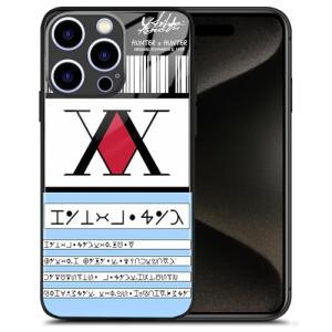 Hunter HxH License Anime Unique Glossy Phone Case for iPhone 13, Manga Aesthetics Art Glass Lightweight Slim Protective Shell