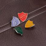 Ximimark 4 PCS 4 Colors Personality Prefect Letter Cartoon Enamel Metal Pin Jewelry Fashion Badge Brooch Women Men Set Pins Gift