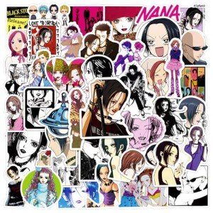 50 Pcs Nana Anime Vinyl Stickers Pack