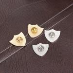 Ximimark 4 PCS 4 Colors Personality Prefect Letter Cartoon Enamel Metal Pin Jewelry Fashion Badge Brooch Women Men Set Pins Gift