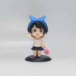10CM Anime Sent Rent A Girlfriend Sarashina Ruka Anime Q Version Figure Chizuru Mizuhara Action Figure Collection Model Toys