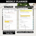 Skull Queen 2025 Academic Planner with Stickers