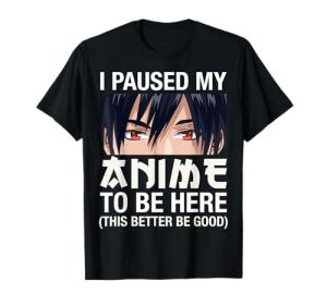 Paused My Anime Kawaii Manga T-Shirt