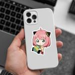 Pounchi Spy Anime Stickers (200 Pcs) Cute Anime Stickers Merchandise Gifts for Party Supplies Decorations Laptop Water Bottle Vinyl Stickers for Teens Kids