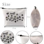 POFULL Anime Inspired Gift Anime Lover Zipper Pouch Makeup Bag