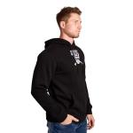 Bioworld One Piece Monkey D. Luffy Men's Black Long Sleeve Hooded Sweatshirt-Large