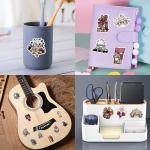 60PCS GACHIAKUTAS Stickers Anime Stickers for Teens Girls Laptop Phone Guitar Luggage Water Bottles Notebook Journal Skateboard (Orange)
