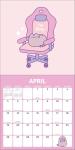 Pusheen 2026 Wall Calendar: Day Off Plans