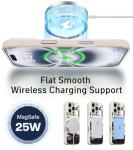 FEWGEY Silicone Phone Case for iPhone 16 Pro Max Compatible with Magsafe, White Kyoto Cute Anime Japanese Design Magnetic Shock Proof Heavy-Duty Protection for Men Boys Women Girls