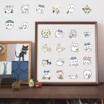 60pcs Kawaii Chiikawa Stickers for Kids Travel Case,Cute Japanese Cartoon Vinyl Stickers Funny Trendy Waterproof Decals for Teens Water Bottle Phone Journal Guitar Skateboard