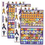 Mega Anime Sticker Set for Teens - Bundle with 900+ Anime Stickers Featuring Naruto, Dragon Ball, Avatar, and My Hero Academia | Bulk Anime Stickers