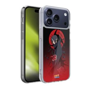 Head Case Designs Officially Licensed Naruto Shippuden Itachi Uchiha Character Art Gel Case [Military Grade Protection] Compatible with Apple iPhone 17 Pro