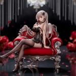 MABAIUDE IJN Taiho Figure HMS Formidable Figure, 18cm Anime Figurine Sitting on Sofa Edition IJN Taiho Statue Collectible Desktop Decoration Fans Birthday Gifts