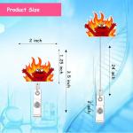 Funny Badge Reel - Cute Anime Badge Reel Nurse ID Tag Holder Retractable with Alligator Clip for Pediatric Peds Nursing Student RN Medical Assistant Office