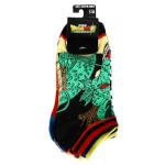 Bioworld Dragon Ball Mixed Icon and Character Close Up 5-Pack Ankle Socks