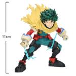 MHA Izuku Midoriya Figure MHA Statue, 11cm Fighting Pose Midoriya Izuku Figure Model 1/7 Scale Anime Figurine Collectible Display Decoration