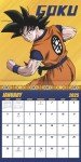 2025 Dragon Ball Z Wall Calendar Adventure