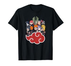 Naruto Shippuden Akatsuki Chibi Anime T-Shirt