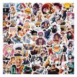 200PCS Cartoon Character Jujutsu Anime Kaisen Stickers Kids Stickers Pack Cartoon Demon Anime Slayer Dragon and Ball Deals for Kids Teens Waterproof Vinyl Laptop Sticker for Party Décor School Reword