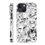 TRAGHEIR Compatible with iPhone 15 Case Anime,Funny Cartoon Kawaii Anime Phone Case for iPhone 15