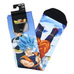 Bioworld Dragon Ball Z Goku And Vegeta Super Saiyan God SSGSS Sublimated Men's Crew Socks 1 Pair