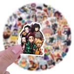 200PCS Cartoon Character Jujutsu Anime Kaisen Stickers Kids Stickers Pack Cartoon Demon Anime Slayer Dragon and Ball Deals for Kids Teens Waterproof Vinyl Laptop Sticker for Party Décor School Reword