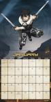 2026 Attack on Titan Wall Calendar