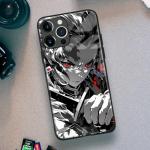 Personalized Manga-Themed Glossy Phone Case - Anime Art Design Tempered Glass Cover Shell (Tanjiro_Kamado, for iPhone 16 Pro Max)